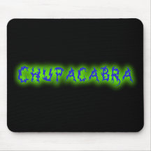 Chupacabra Text Mousepad