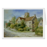 Church Barn Greeting Card cards