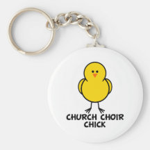 Church Choir Chick Keychains