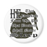 CHURCH COFFEE JOKE magnets