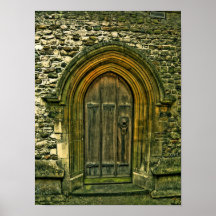 Church Door Print