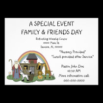 Church Invitation Gathering Special Event invitations