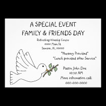 Church Invitation Gathering Special Event invitations