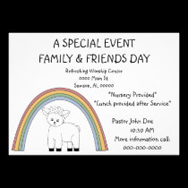Church Invitation Gathering Special Event invitations
