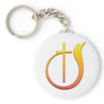 CHURCH OF GOD LOGO keychains