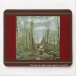 Church Of Marissel By Corot Jean-Baptiste-Camille mousepads
