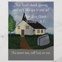 Church opening Flyer