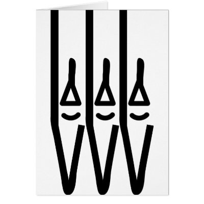 church organ pipes icon greeting card by Tomaniac