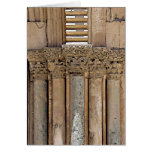 Church Pillars Greeting Cards