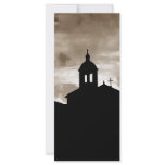 Church silhouette rack cards