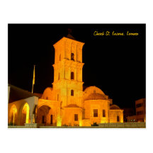 Church St. Lazarus in Larnaca Postcard
