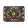 Church Stained Glass Round Stickers