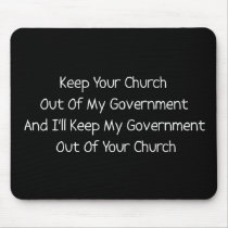 Church State Separation Mousemats