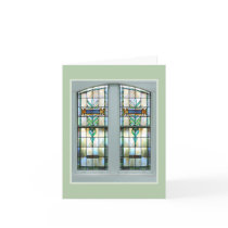 Church Window Note Card