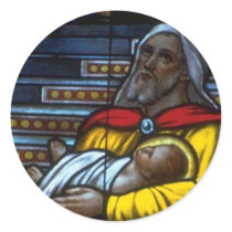 Church Windows 007 Sticker