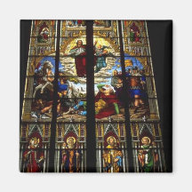 Church Windows Magnet