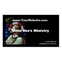 Church Windows Profile Card Business Card