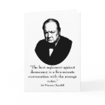 Churchill and Funny Quote cards
