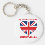 Churchill Keychain
