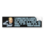 Churchill on Taxation bumper stickers