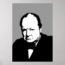 Churchill Poster