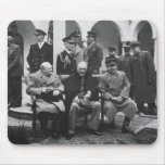 Churchill, Roosevelt, and Stalin mousepads