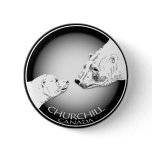 Churchill Souvenirs Polar Bear Art Shirts & Gifts buttons