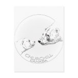 Churchill Souvenirs Polar Bear Art Shirts & Gifts postcards