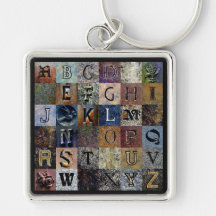 Churchyard Sampler Key Chain