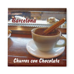 Churros con Chocolate, Barcelona magnets