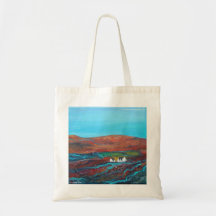 Chysauster, Cornwall Canvas Bags