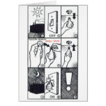 CIA Lightbulb Greeting Card