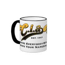 CIA - Where everybody knows your name Mug