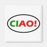 Ciao! Square Magnet