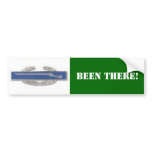 CIB badge, BEEN THERE! bumper stickers