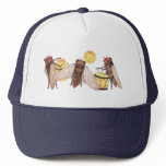 Cicada Band with Gong, Trumpet and Drum Mesh Hats