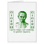 Cicero Greeting Card