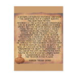 CICERO QUOTE - NATION CANNOT SURVIVE TREASON postcards