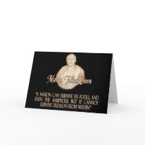 Cicero Quote on Treason Greeting Card