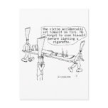 Cigarette Burn Reed postcards