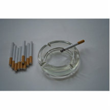 Cigarettes and ashtray Photo Acrylic Cut Outs
