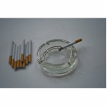 Cigarettes and ashtray Photo Acrylic Cut Outs