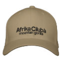Cilub,  mountain Gorilla embroidered hats