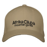 Cilub,  mountain Gorilla embroidered hats