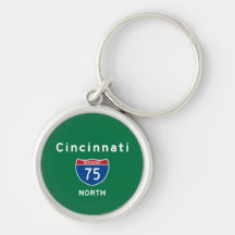 Cincinnati 75 keychain