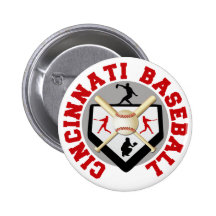 Cincinnati Baseball Buttons