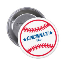 Cincinnati Baseball Pinback Button