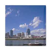 Cincinnati Cityscape Magnet