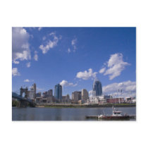 Cincinnati Cityscape Postcard