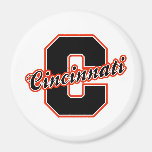 Cincinnati Letter Fridge Magnet